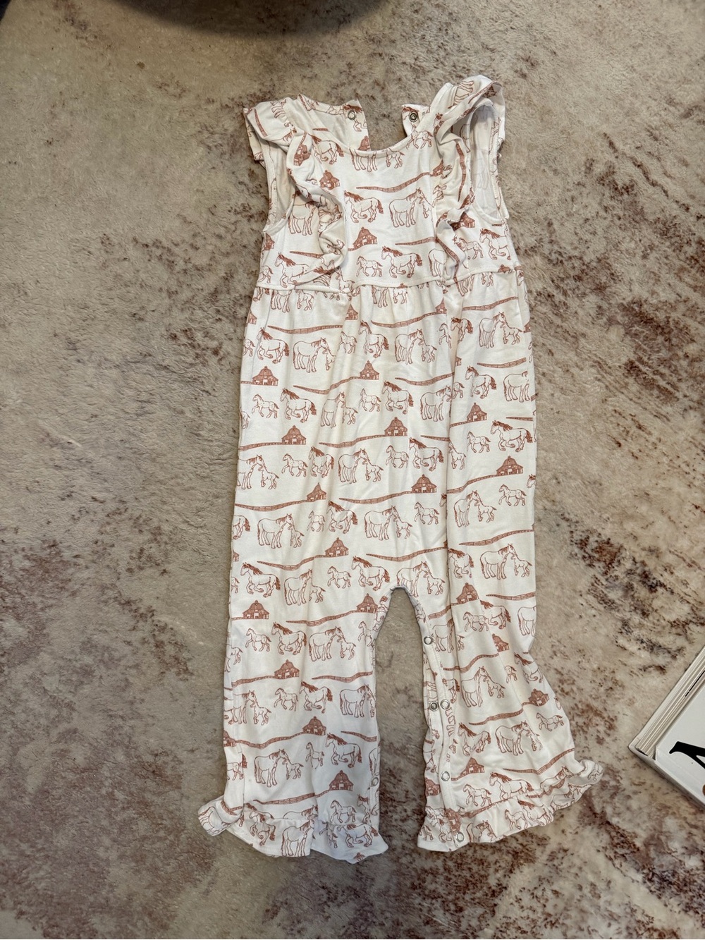kate quinn cream horse tank top bodysuit